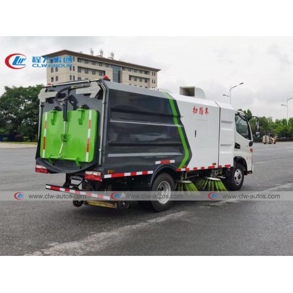 ЕВРО 4 5 тележка метельщика дороги вакуума тонны ISUZU LHD