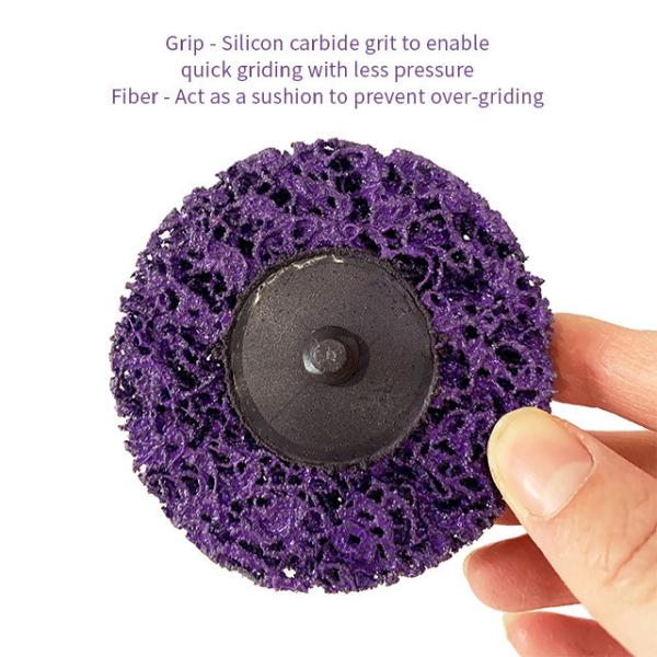 Customized Silicon Carbide Carbide Nylon Paint Rust Remover Clean Disc for Car Truck