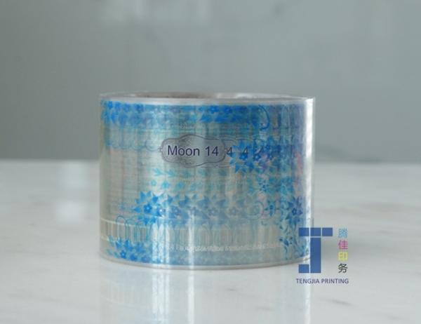Permanent Adhesive Printed Transparent Labels 50 Micron-150 Micron Thickness