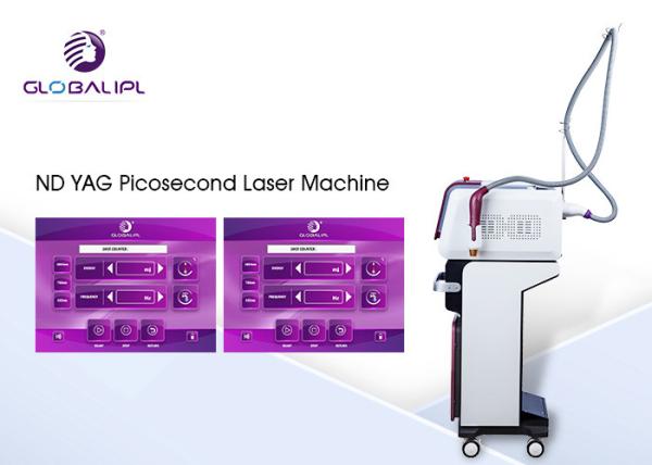 Máquina da remoção da tatuagem do laser do interruptor do salão de beleza Q, tratamento 1500W do laser do interruptor de Q