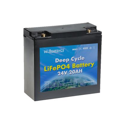 Empilhadeira CE 32700 LiFePO4 bateria personalizada 24Ah 24V