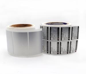 Rolo de papel térmico esparadrapo industrial impresso impermeável da etiqueta