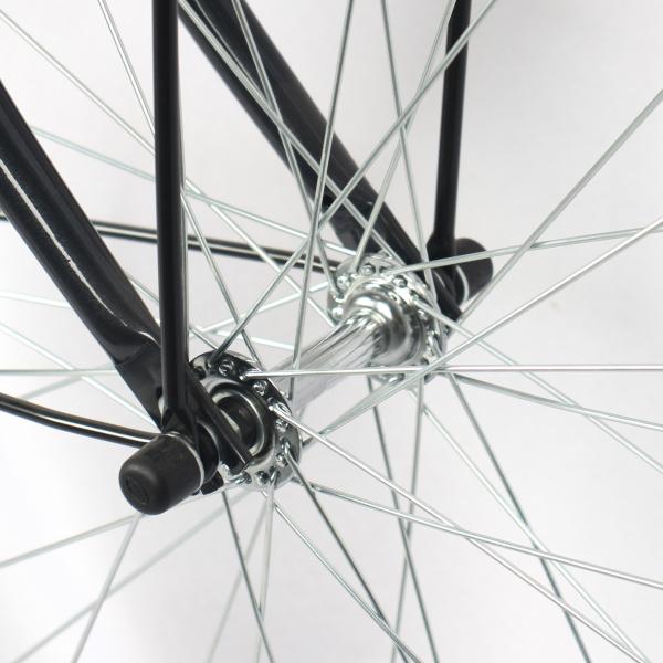 26 Inch City Commuter Bike Single Speed Urban Bicycle With Steel Basket