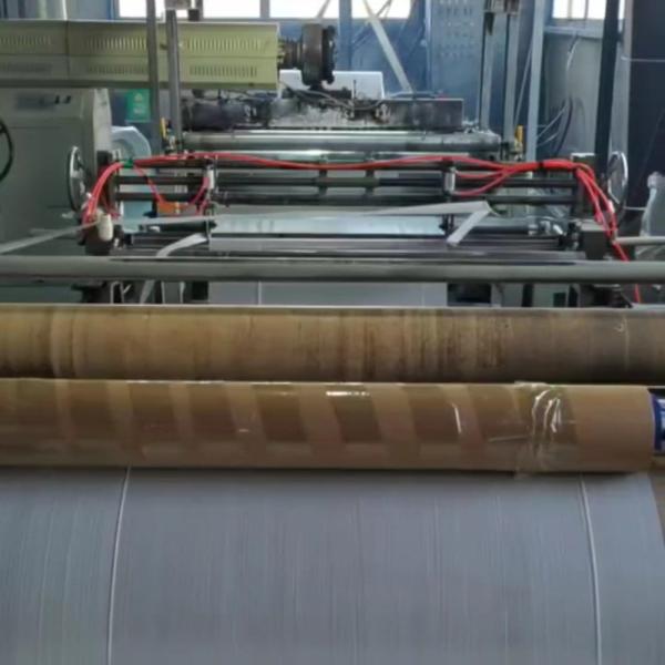 1.6M Used PP PE Tarpaulin Fabric Plastic Woven Bag Extrusion Lamination Machine