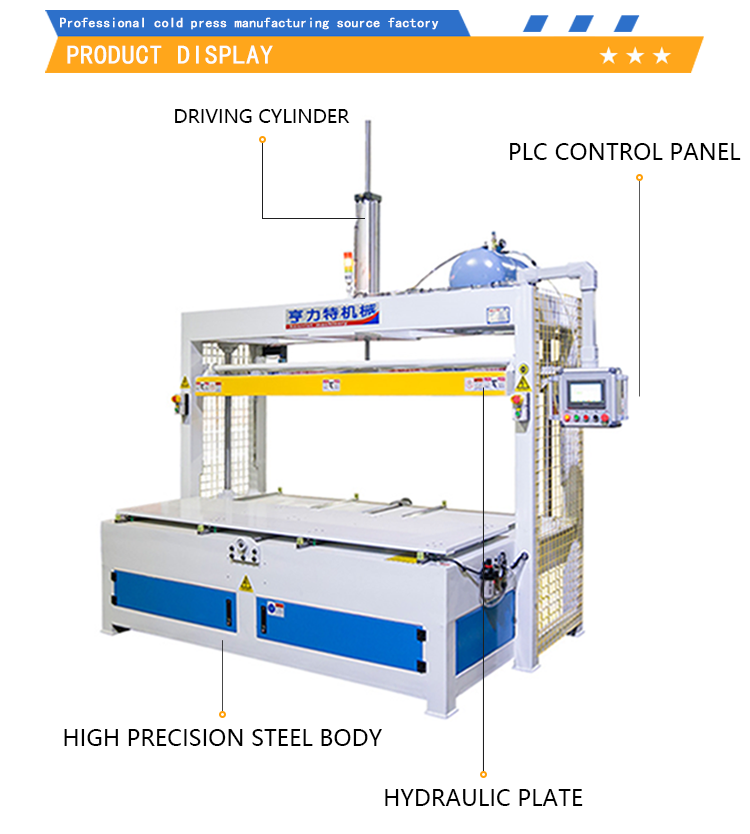 Slow Speed Cold Pressing Machine Cold Press Mold Machine Customized Air conditioning panel mold molding cylinder cold press machine PCL system