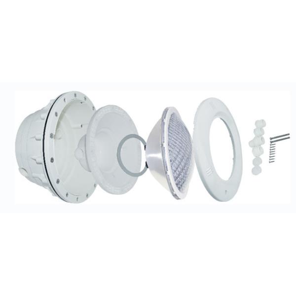 Color blanco de la cubierta de la luz de la piscina del vinilo IP68 para PAR56 la luz del ABS/PAR56 SS316