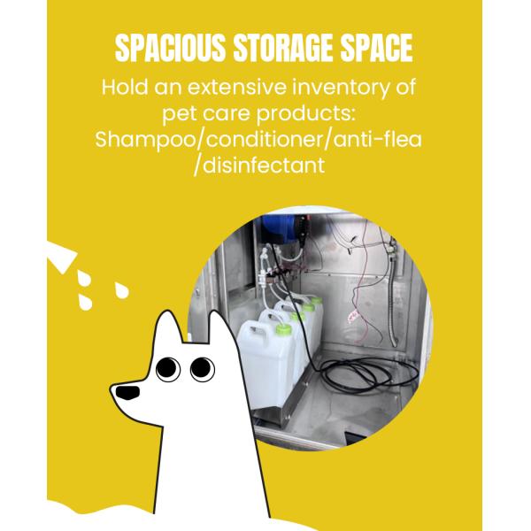 WEIMI Self Service Dog Washing Machine With Card Reader For Pet Store