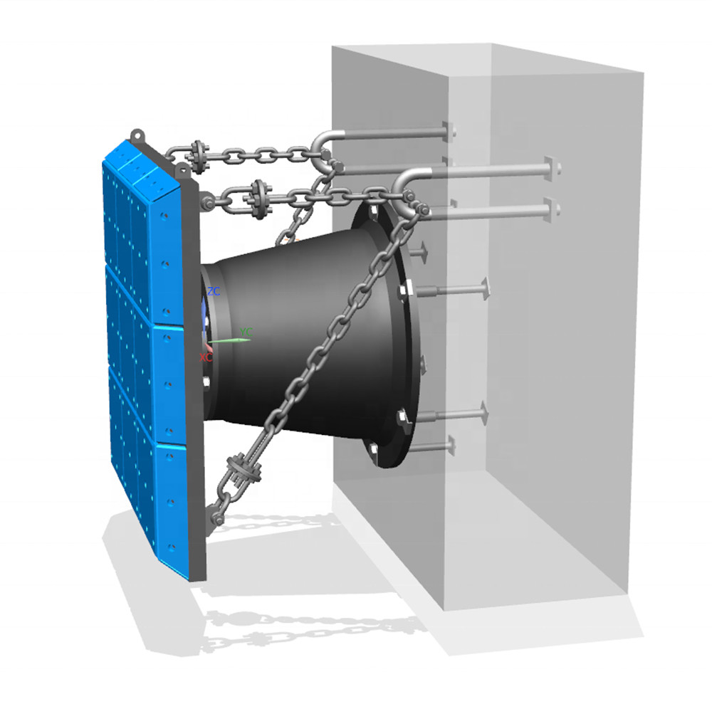 Standard Size Hyper Cone Fender System for Port Dock Customizable and Versatile