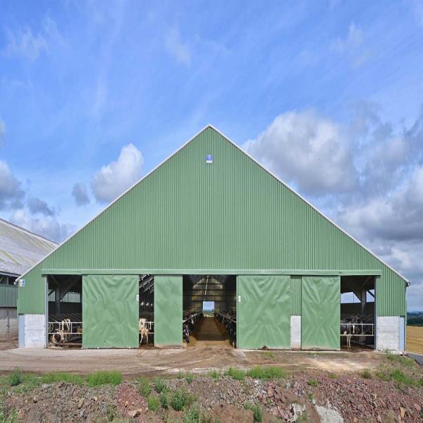 Straw Shed Silage Pit Sheep Shed Pig Shed Grain Store 	Steel Farm Building Industrial