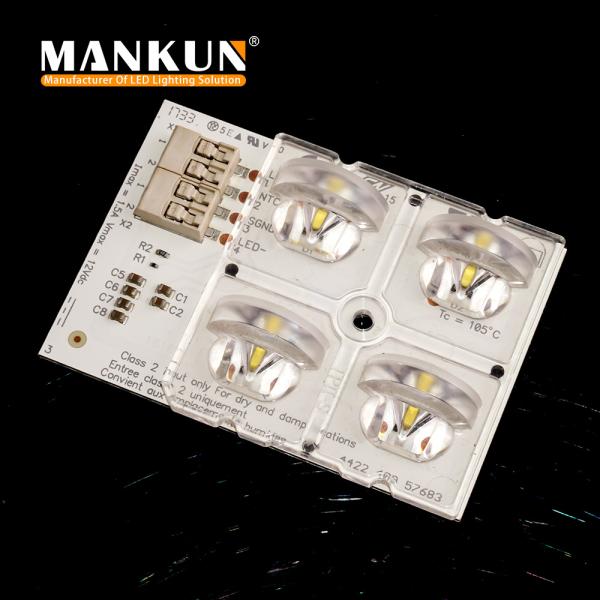 10Watt LED Street Light Module 72X49mm PCB With Smd3737 4X1 Leds