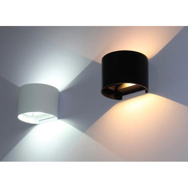 Black / White 135*100mm Hallway Aluminum Waterproof Modern Wall Light