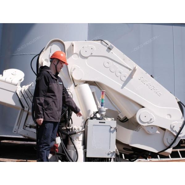 4T 14M Knuckle And Foldable Boom Marine Crane