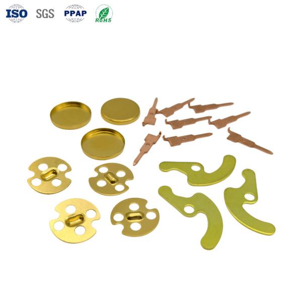 Tolerances 0.02mm Precision Custom Copper Stamping for Automotive Components IATF 16949 Certified and OEM Project