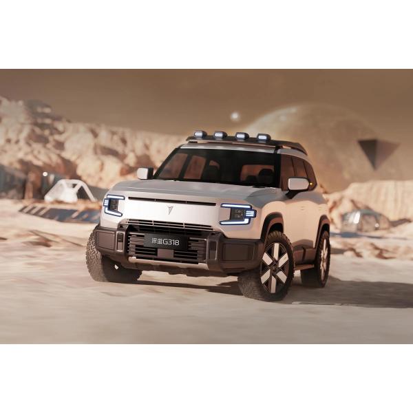 Чанган Шенлан G318 Электрический гибридный внедорожник 4WD Off Road EV Car Новое энергетическое транспортное средство