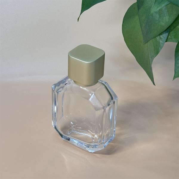 Capa de perfume de aleación de zinc en forma de flor personalizada para un embalaje de fragancias elegante y duradero con logotipo personalizado