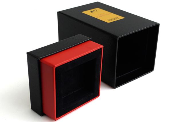 Man Luxury Branded Gift Boxes , Empty Perfume Sample Box Packaging Watch Fragrance Bottle