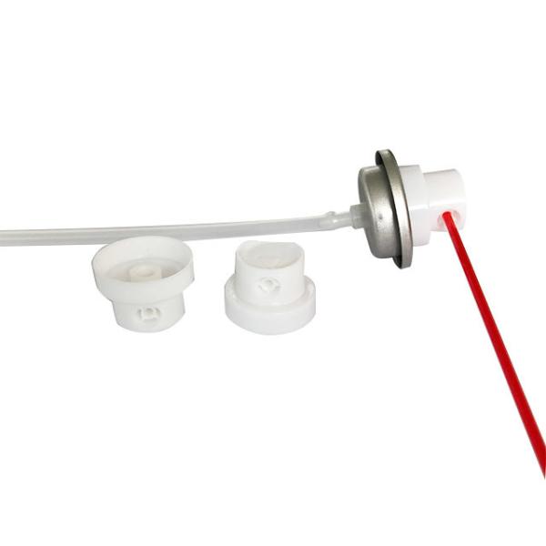 Válvula de pulverização de aerossol de inseticida à base de óleo de 25,4 mm OEM disponível
