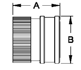 Холодная вода прямая через муфту, быстрое 14 Адвокатур латунное - штуцеры разъединения