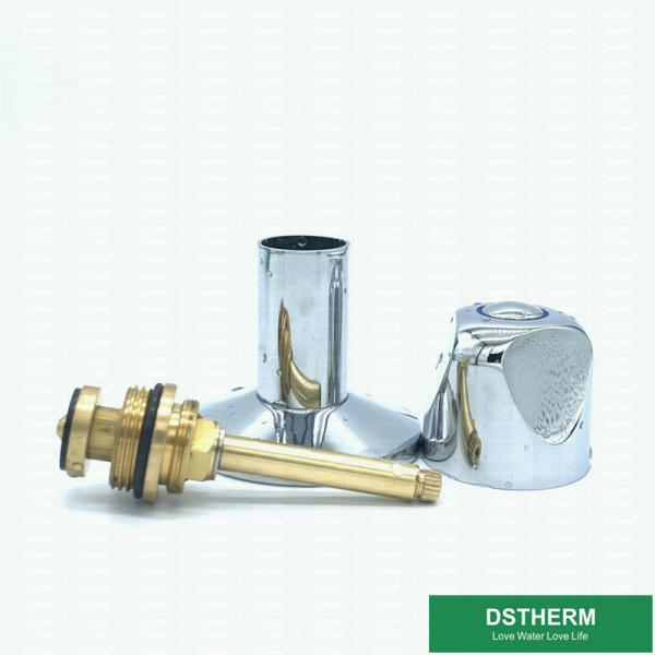 Остановите ручку сплава цинка треугольника частей клапана с латунными патронами 1inch