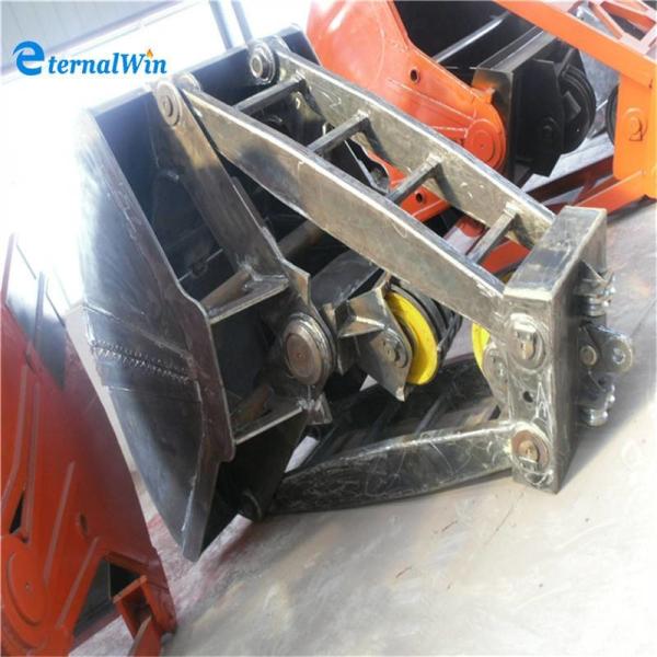 Excavadora de cáscara de naranja hidráulica de alta calidad agarre para chatarra de acero