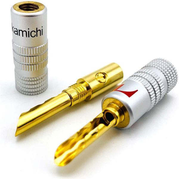 Tomadas de cobre práticas do orador de Nakamichi, conectores da banana de Nakamichi do homem