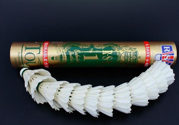 RSL badminton shuttlecock bulk price rsl1 goose feather shuttlecocks rsl no.1