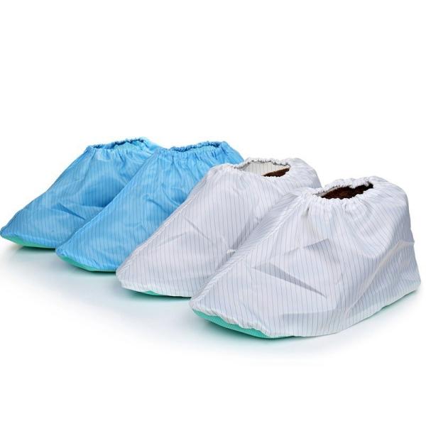 Disposable Shoe Cover Anti-static Non Woven Strip Shoe Cover for Electronic Factory