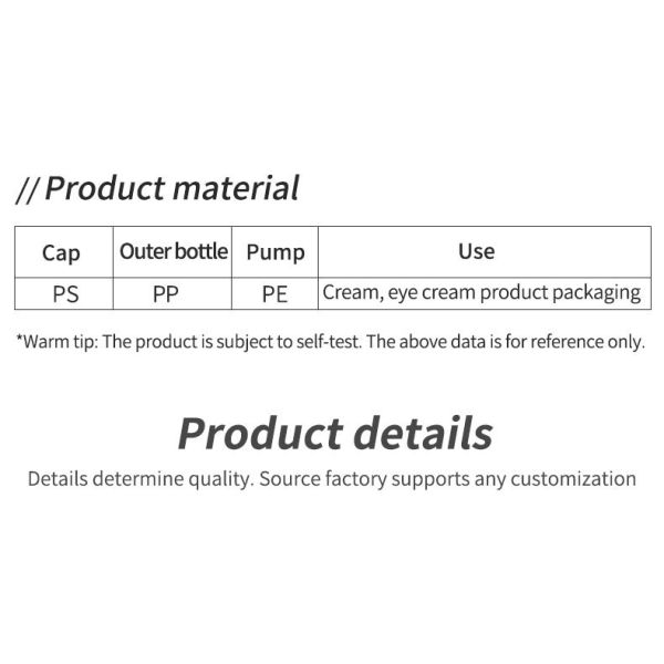 PP Round Jars Colored Plastic Jars Plastic Skincare Packaging Eye Round 4g 15g Cosmetic Jars for Cosmetics Industry Packaging