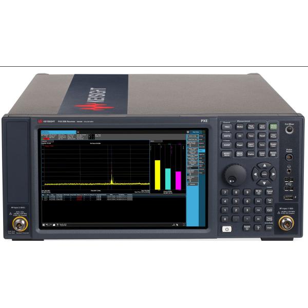 Keysight N9048B PXE EMI Test Receiver with 1 Hz to 44 GHz Range, Real-Time Scan (RTS), and CISPR 16-1-1:2019 Compliance