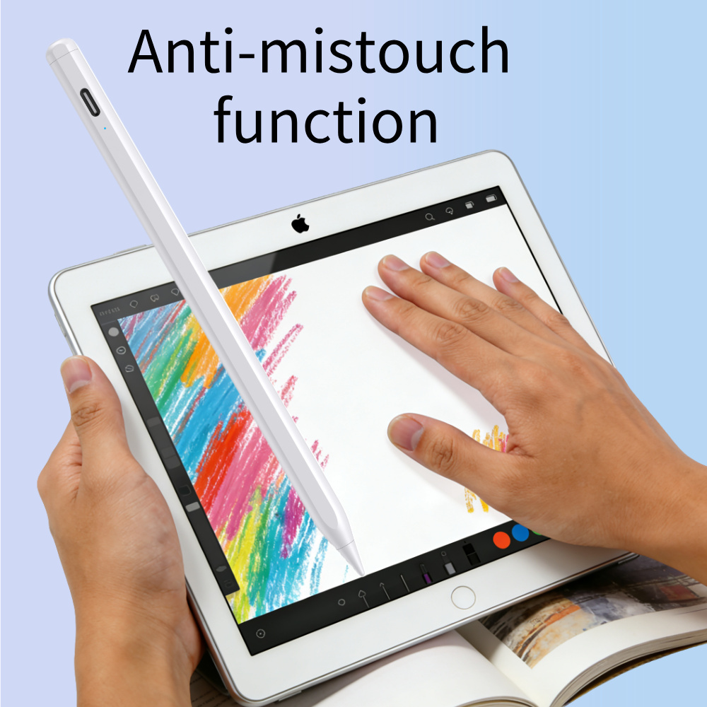 Bluetooth Connection App DIY Function Active Stylus Capacitive Pen 2nd Gen Pencil for Ipad