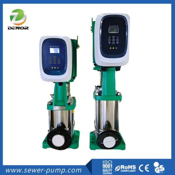 Pompes centrifuges à plusieurs étages verticales à fréquence variable