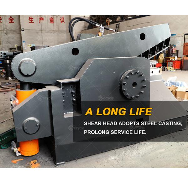 Alligator Scrap Metal Shears Easy to Operate Hydraulic Guillotine Shearing Machine