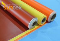 Tissu en fibre de verre enduit de silicone pour revêtements isolants et couvertures isolantes amovibles