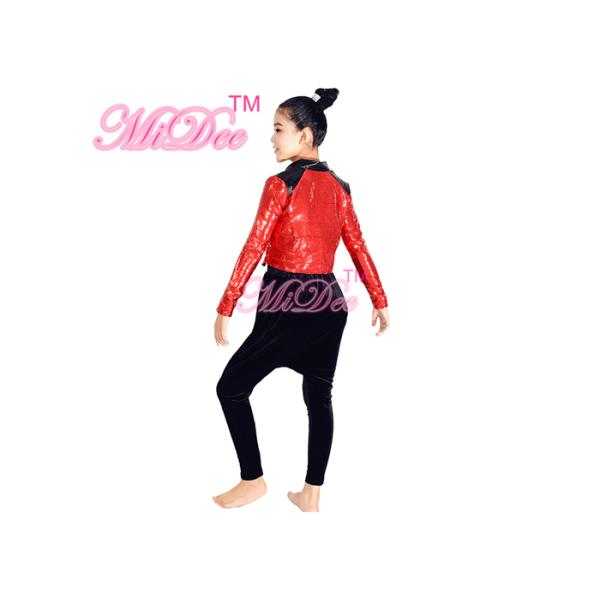 Spandex / Polyester Hip Hop Dance Outfits Long Sleeves Tops Casual Loose Harem Pants