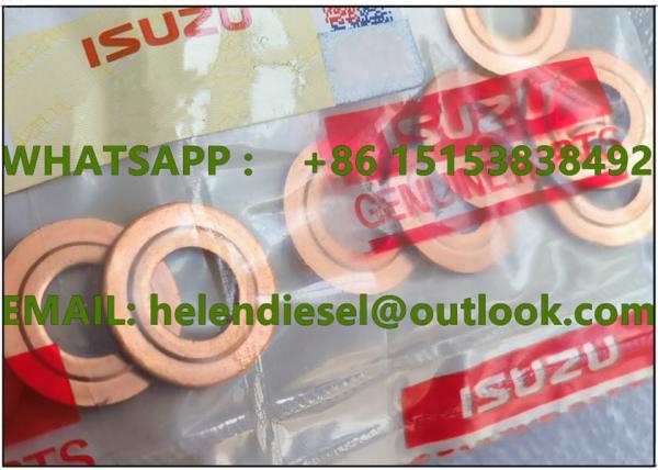 original injector gasket 8-98486346-0 , genuine ISUZU injector seals 8984863460 /98486346 copper washer