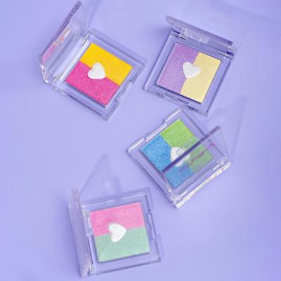 Cruelty Free Duochrome Eyeshadow With Highlight For All Skin Types
