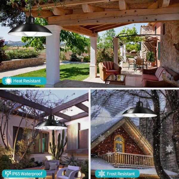 сумрак 400lm IP65 солнечный приведенный в действие привесной светлый, который нужно рассветать свет для крытого на открытом воздухе гаража