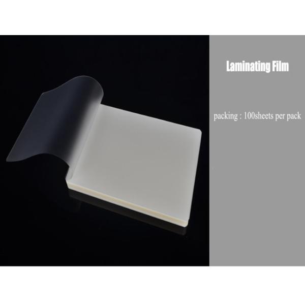 Pouches 125mic 110x160mm Thermal Lamination Film