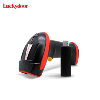 OEM Handheld 1D Scanner Gun Portable Wireless Laser Barcode Reader for Inventory USB Connection in Stock