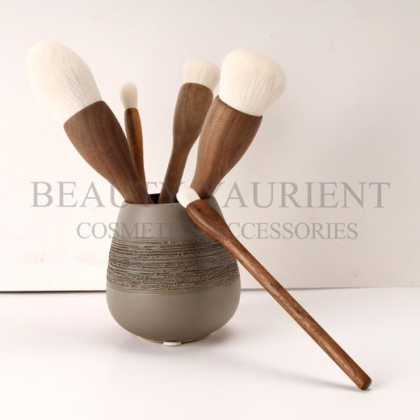 5piece Antibacterial Makeup Brushes Makeup Blending Brush Set Customizable