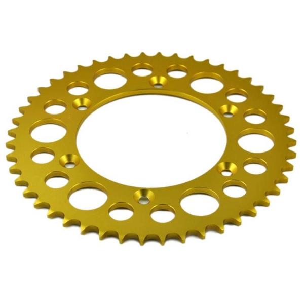 Aluminium Alloy 7075-T6 520 47T Gold Rear Sprocket for BMW 650 Xchallenge Xcountry K15