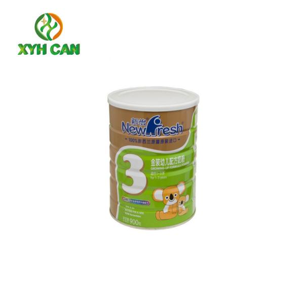 Recyclable Round Tin Gift Box / Commercial Hard Candy In Metal Tin 800g-1000g