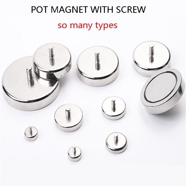 Coating Magnet Epoxy Neodymium Pot Magnets with Screw Thread Super Strong and Powerful