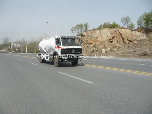 Beiben Septic Tanker Vacuum Truck / Sewer Cleaning Vehicles WhatsApp:+8615271357675