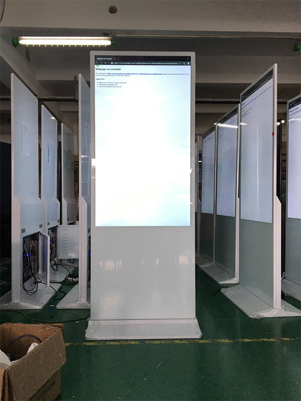 Киоск рекламы экрана касания случая SPCC металла экранов дисплея FHD UHD LCD цифров