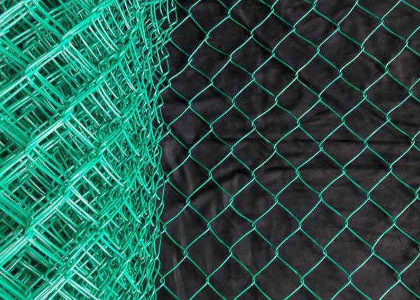 6FT Tall 25m Length/Roll Steel Chain Link Fencing For Garden