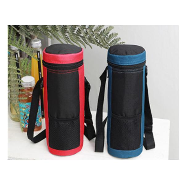 Round wine bottle bag oxford fabric Ice Pack single wine insulated cooler bag