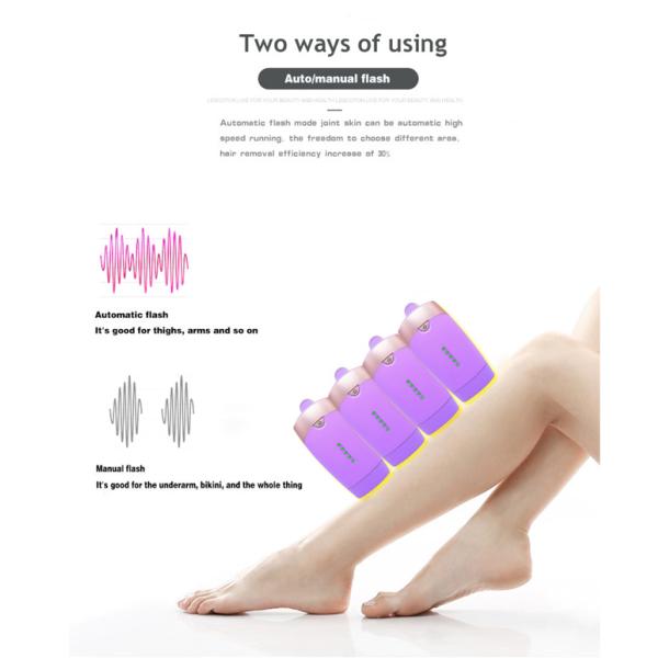 Lescolton T009s Ipl Laser Hair Removal Machine 2 In 1 Epilator 22.9*19.1*9.3cm