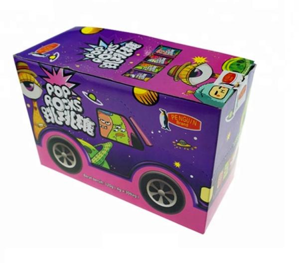 Mixed Fruity Flavor Magic Pop Candy Jump Confectionery For Supermarket