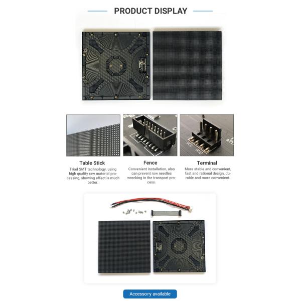 Christmas Promotion Outdoor P3.91 Full Color LED Display Module 500*500